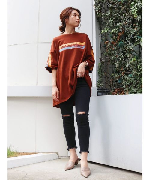 Ungrid（アングリッド）の「クラッシュブラックフレイドヘムストスリ（デニムパンツ・レディース・ブラック・27inch/23inch/24inch/25inch/26inch）」の3枚目の写真