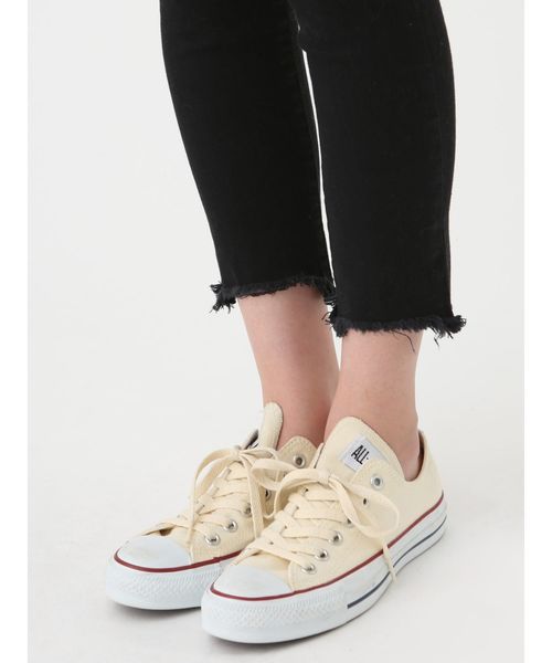 Ungrid（アングリッド）の「クラッシュブラックフレイドヘムストスリ（デニムパンツ・レディース・ブラック・27inch/23inch/24inch/25inch/26inch）」の10枚目の写真