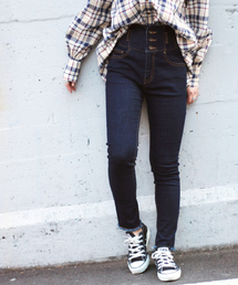 PAGEBOY | ハイウエストスキニーデニム(デニムパンツ)