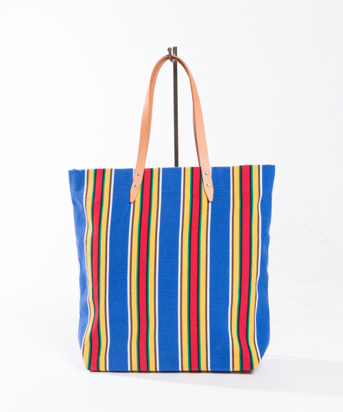 STEVE MONO（スティーブモノ）の「【STEVE MONO】トートバッグ（トートバッグ・メンズ・ホワイト/ブルー/イエロー・FREE）」の7枚目の写真