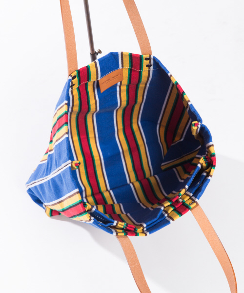 STEVE MONO（スティーブモノ）の「【STEVE MONO】トートバッグ（トートバッグ・メンズ・ホワイト/ブルー/イエロー・FREE）」の12枚目の写真