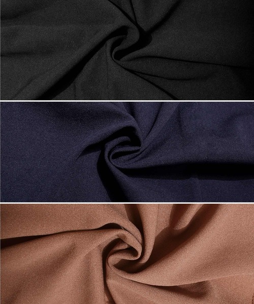 Grandeir（グランディール）の「[ノーマル]ジョーゼットポンチキャミワンピース（ワンピース・レディース・ライトグレー/ブラック/ネイビー/ピンク/ブルー/ボルドー/ブルー系その他/モカ・M/L）」の19枚目の写真