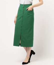 RIVE DROITE | フェイクリネンロングタイトSK(スカート)