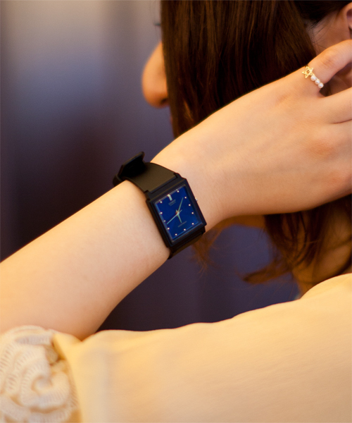 NANO universe（ナノユニバース）の「CASIO(カシオ)/ ユニセックス アナログ角型ウォッチ（M）（アナログ腕時計・メンズ・ブラック/ネイビー/シルバー/ゴールド・FREE）」の16枚目の写真