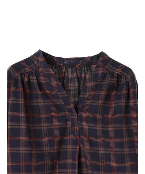 AMERICAN HOLIC(アメリカンホリック)の「Vネックスキッパーギャザーブラウス(シャツ/ブラウス・レディース・ブラック/オフホワイト/その他8/その他12/ブラック系その他3/ブラウン系その他4/ブルー系その他5・M/L)」の10枚目の写真