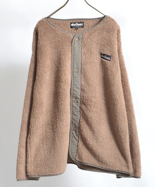 WILD THINGS(ワイルドシングス)の「WILDTHINGS / ワイルドシングス PILE FLEECE JK(ブルゾン・メンズ・ブラック/ベージュ/オリーブ・M/L)」の9枚目の写真