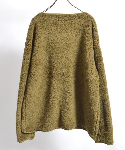 WILD THINGS(ワイルドシングス)の「WILDTHINGS / ワイルドシングス PILE FLEECE JK(ブルゾン・メンズ・ブラック/ベージュ/オリーブ・M/L)」の14枚目の写真