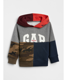 GAP | ロゴリミックス フード付きスウェットシャツ(パーカー)