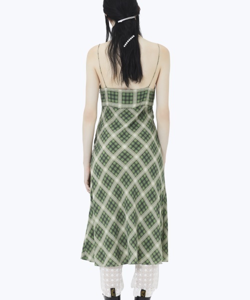 マーク　ジェイコブス　ワンピース MARC JACOBS（マークジェイコブス）の「BIAS PLAID KNEE LENGTH