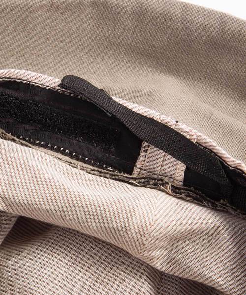 QUEENHEAD（クイーンヘッド）の「綿ポリブリムUVハット（ハット・レディース・ネイビー/ブラウン/カーキ/サックスブルー/オレンジ/ブラック/グリーン/オフホワイト/マスタード・XX-LARGE/X-LARGE/FREE）」の11枚目の写真