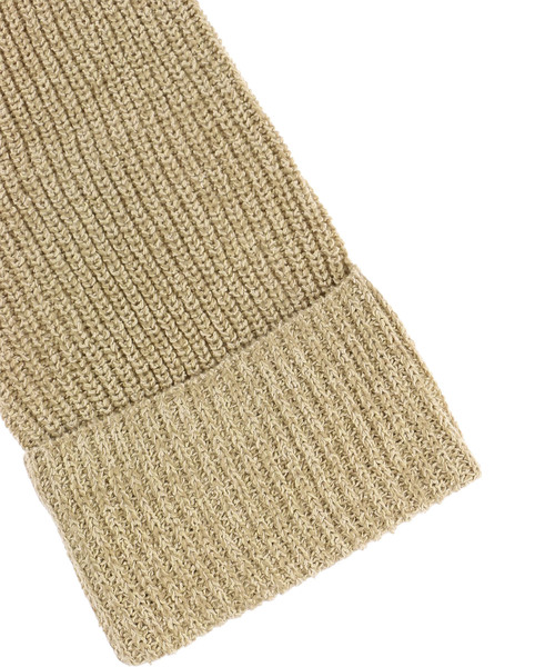 ALEXIA STAM（アリシアスタン）の「Back Lace-up Knit Hoodie/ニットフーディー（パーカー・レディース・ブラック/ベージュ・FREE）」の17枚目の写真