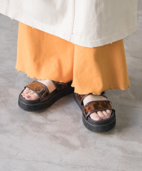 Web限定 ダブルベルトサンダル サンダル シューズ サンダル Kastane カスタネ のファッション