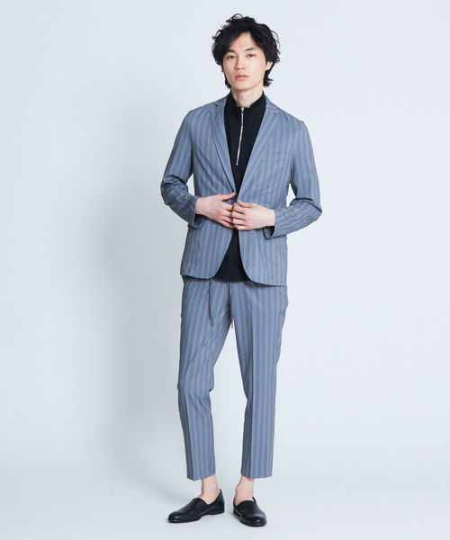 ABAHOUSE GRAY(アバハウスグレイ)の「【展開店舗限定】ストレッチドビーテフロンジャケット(テーラードジャケット・メンズ・ネイビー/ブラック/グレー/ブルー・46/48/50)」の17枚目の写真