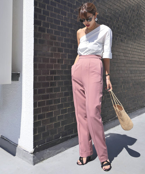 AKTE ハイライズパンツ アクテ sly moussy zara パンツ