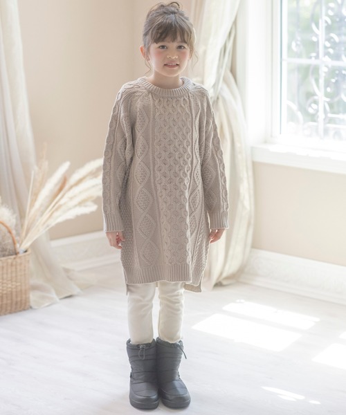 Catherine Cottage（キャサリンコテージ）の「Winter boots【EVERY】（ブーツ・キッズ・ブラック/ネイビー/カーキ/ライラック・23/24/22/20/18/17/19/21）」の14枚目の写真