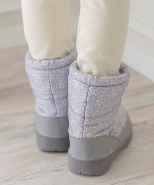 Catherine Cottage（キャサリンコテージ）の「Winter boots【EVERY】（ブーツ・キッズ・ブラック/ネイビー/カーキ/ライラック・23/24/22/20/18/17/19/21）」の11枚目の写真