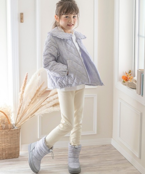 Catherine Cottage（キャサリンコテージ）の「Winter boots【EVERY】（ブーツ・キッズ・ブラック/ネイビー/カーキ/ライラック・23/24/22/20/18/17/19/21）」の15枚目の写真