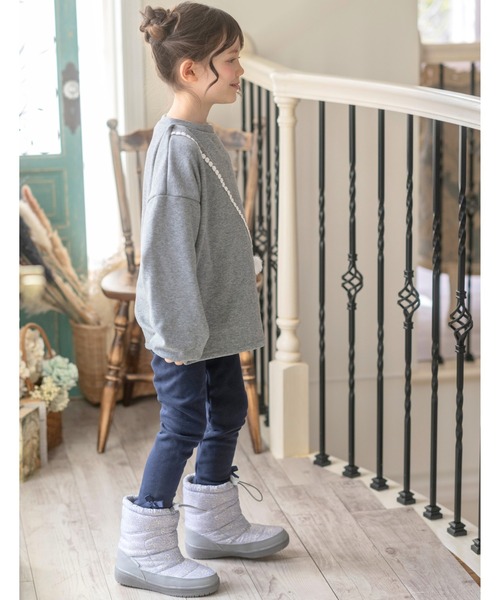 Catherine Cottage（キャサリンコテージ）の「Winter boots【EVERY】（ブーツ・キッズ・ブラック/ネイビー/カーキ/ライラック・23/24/22/20/18/17/19/21）」の19枚目の写真