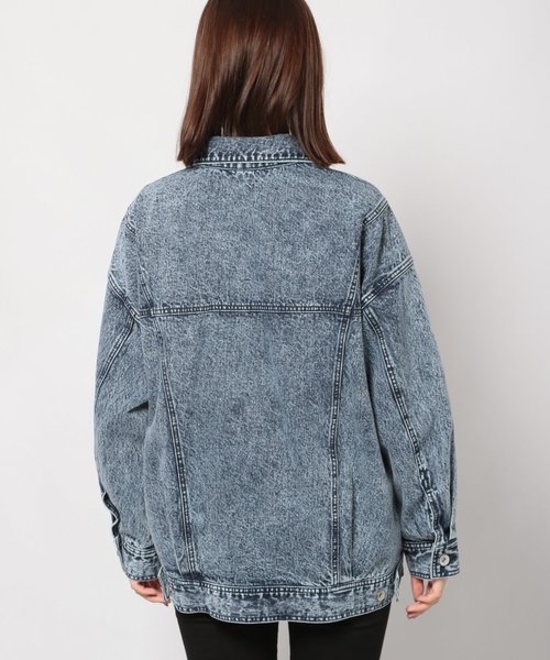 PAGEBOY(ページボーイ)の「BIGシルエットGジャン(その他アウター・レディース・ブラック系その他/ブルー系その他/ブラック・FREE)」の9枚目の写真