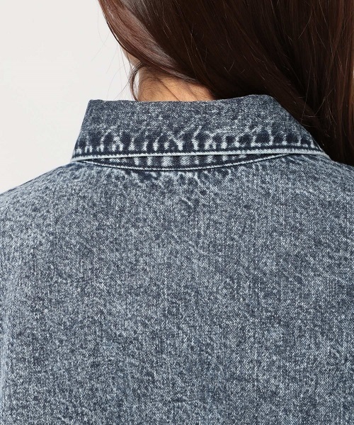 PAGEBOY(ページボーイ)の「BIGシルエットGジャン(その他アウター・レディース・ブラック系その他/ブルー系その他/ブラック・FREE)」の10枚目の写真