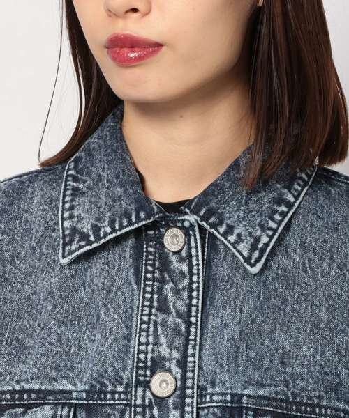 PAGEBOY(ページボーイ)の「BIGシルエットGジャン(その他アウター・レディース・ブラック系その他/ブルー系その他/ブラック・FREE)」の12枚目の写真