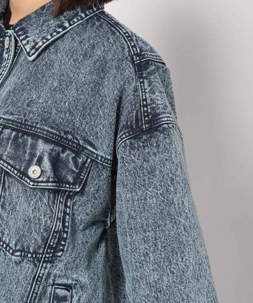 PAGEBOY(ページボーイ)の「BIGシルエットGジャン(その他アウター・レディース・ブラック系その他/ブルー系その他/ブラック・FREE)」の13枚目の写真