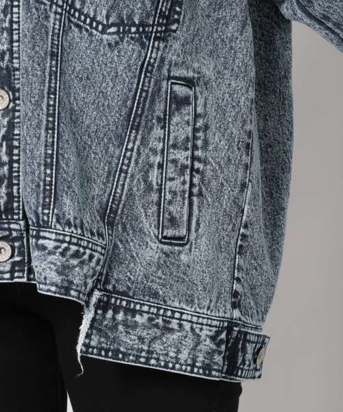 PAGEBOY(ページボーイ)の「BIGシルエットGジャン(その他アウター・レディース・ブラック系その他/ブルー系その他/ブラック・FREE)」の5枚目の写真