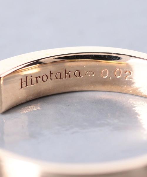 アクセサリー Hirotaka DIA CUFF RING Hirotaka（ヒロタカ）】DIA CUFF ピンキーリング - メルカリ