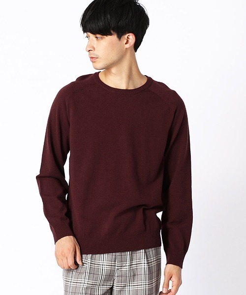 COMME CA ISM（コムサイズム）の「クルーネック カラー プルオーバー（ニット/セーター・メンズ・ホワイト/ブラック/ベージュ/カーキ/ブルー/ワイン・MEDIUM/LARGE）」の11枚目の写真