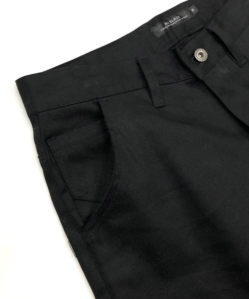JILL BLAZE(ジルブレイズ)の「ストレッチ コットンツイル / カラーパンツ スリム テーパード サルエル パンツ(チノパンツ・メンズ・ブラック/チャコールグレー/ベージュ/カーキ/ネイビー/ワインレッド・M/L/LL)」の9枚目の写真