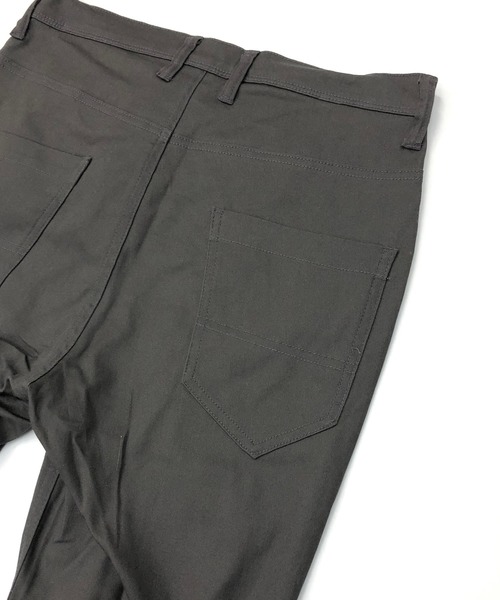 JILL BLAZE(ジルブレイズ)の「ストレッチ コットンツイル / カラーパンツ スリム テーパード サルエル パンツ(チノパンツ・メンズ・ブラック/チャコールグレー/ベージュ/カーキ/ネイビー/ワインレッド・M/L/LL)」の10枚目の写真