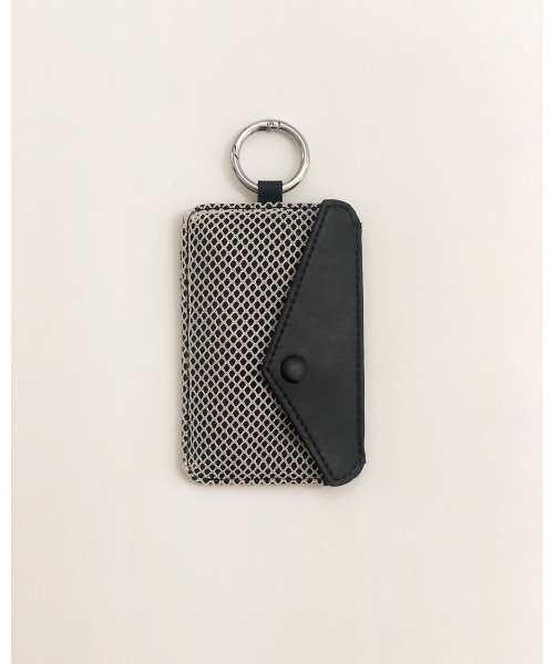小物 todayful Leather x Mesh Coincase LEATHER MULTI COINCASE / 3color | JISTORY