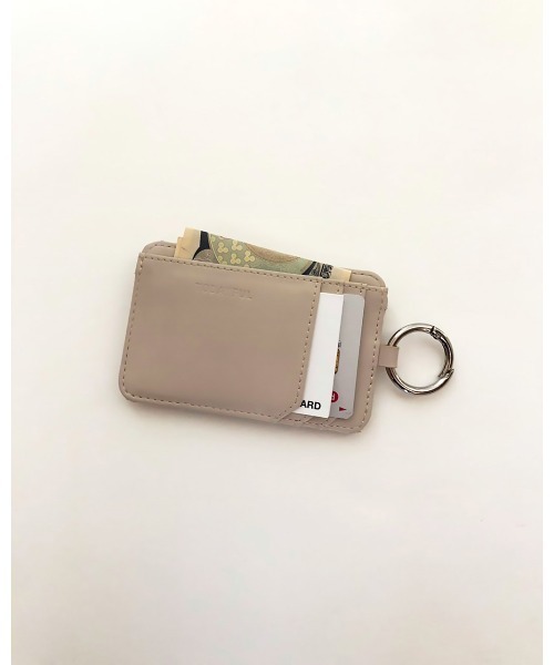 TODAYFUL（トゥデイフル）の「レザー×メッシュコインケース（コインケース・レディース・キナリ/ブラック・FREE）」の3枚目の写真