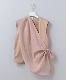 6 | ＜6(ROKU)＞STOLE NO SLEEVE PULLOVER/カットソー(Tシャツ/カットソー)