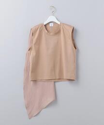 専用未使用完売品　6 ROKUカットソー　STOL PULLOVER シルク混 6（ロク）の「＜6(ROKU)＞STOLE SHORT SLEEVE PULLOVER
