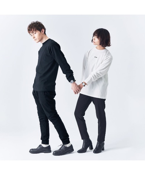 KLON(クローン)の「KLON STYLE OFF LONG T LOGO WHITE(Tシャツ/カットソー・レディース・ホワイト・S/M/L/XL)」の7枚目の写真