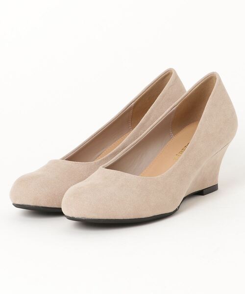 LibertyDoll（リバティードール）の「Liberty Doll / 5.5cmウエッジヒールパンプス(5452)（パンプス・レディース・ブラック/ネイビー/グレー/ベージュ/レッド/ベージュ系その他/アイボリー/ダークブラウン/ブラック系その他・LL/S/M/L/XL/SS）」の14枚目の写真