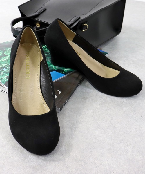 LibertyDoll（リバティードール）の「Liberty Doll / 5.5cmウエッジヒールパンプス(5452)（パンプス・レディース・ブラック/ネイビー/グレー/ベージュ/レッド/ベージュ系その他/アイボリー/ダークブラウン/ブラック系その他・LL/S/M/L/XL/SS）」の15枚目の写真