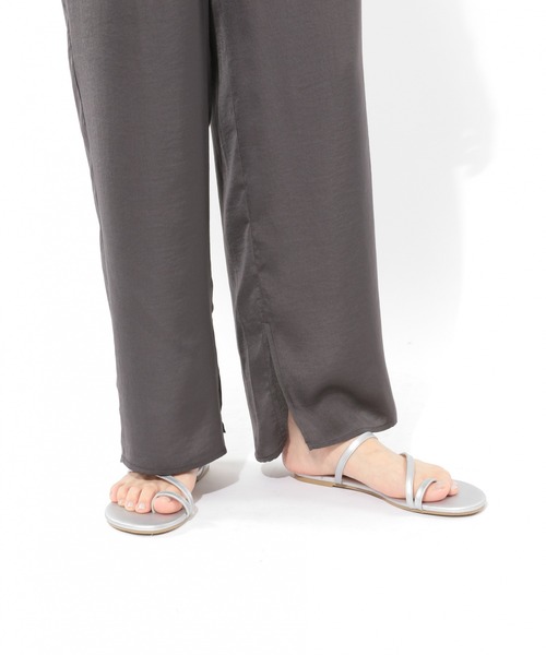 LAKOLE（ラコレ）の「ヴィンテージサテンイージーパンツ / LAKOLE（その他パンツ・レディース・ブルー/スモーク/サンドグレー・SMALL/MEDIUM）」の15枚目の写真