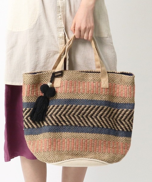 ∴ タッセル付き トートバック TASSEL TOTE