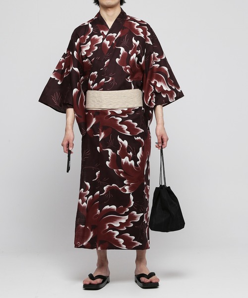 金魚模様浴衣 Yukata 五点セット ワンタッチ帯タイプ 浴衣 Vanquish ヴァンキッシュ のファッション通販 Zozotown