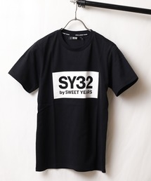 SY32 レディースカットソー SY32 by SWEET YEARS 「SY32 YEARS」 長袖カットソー L ブラック
