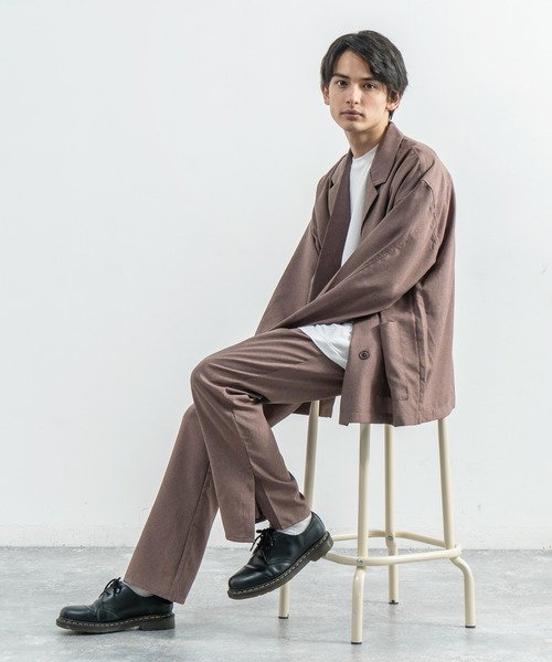 Rocky Monroe(ロッキーモンロー)の「ポリトロ スリットフレアパンツ(その他パンツ・メンズ・ライトグレー/ブラック/ライトブラウン/ライトベージュ/ダークベージュ・M/L)」の17枚目の写真