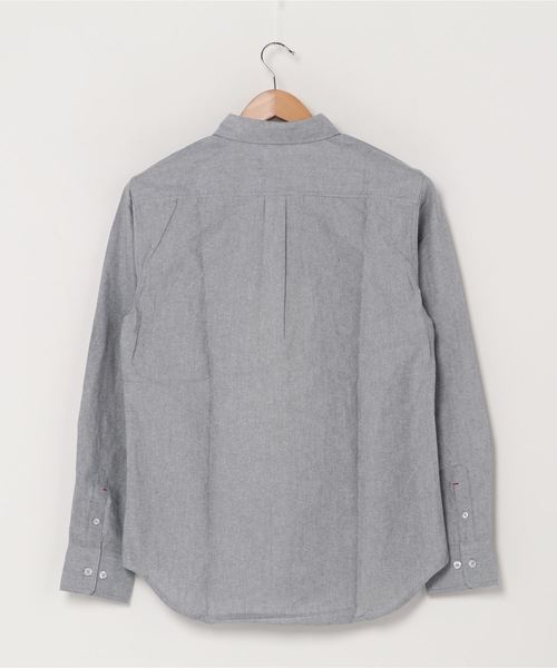 INASTUDIOS ZOO（イーナストゥディオスズー）の「「INASTUDIOS SELECT」オックスシャツ（シャツ/ブラウス・メンズ・サックスブルー/グレー/ホワイト/ネイビー/マルチ・LARGE/X-LARGE/MEDIUM）」の10枚目の写真