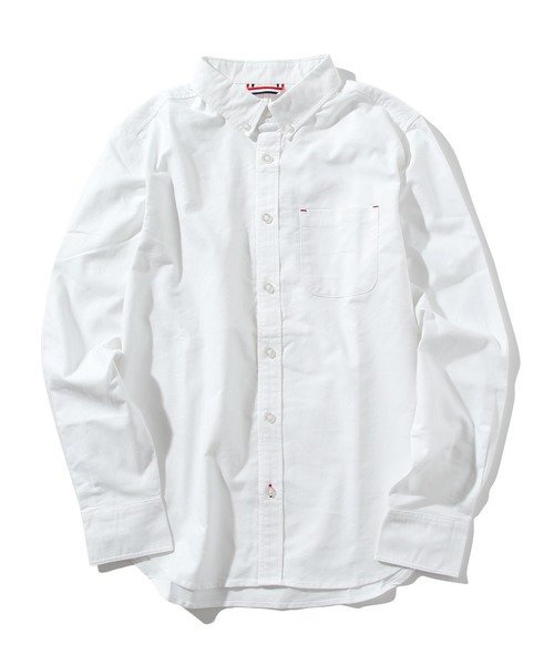 INASTUDIOS ZOO（イーナストゥディオスズー）の「「INASTUDIOS SELECT」オックスシャツ（シャツ/ブラウス・メンズ・サックスブルー/グレー/ホワイト/ネイビー/マルチ・LARGE/X-LARGE/MEDIUM）」の2枚目の写真