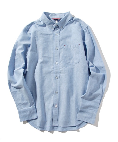 INASTUDIOS ZOO（イーナストゥディオスズー）の「「INASTUDIOS SELECT」オックスシャツ（シャツ/ブラウス・メンズ・サックスブルー/グレー/ホワイト/ネイビー/マルチ・LARGE/X-LARGE/MEDIUM）」の4枚目の写真