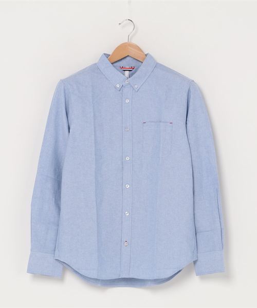 INASTUDIOS ZOO（イーナストゥディオスズー）の「「INASTUDIOS SELECT」オックスシャツ（シャツ/ブラウス・メンズ・サックスブルー/グレー/ホワイト/ネイビー/マルチ・LARGE/X-LARGE/MEDIUM）」の12枚目の写真