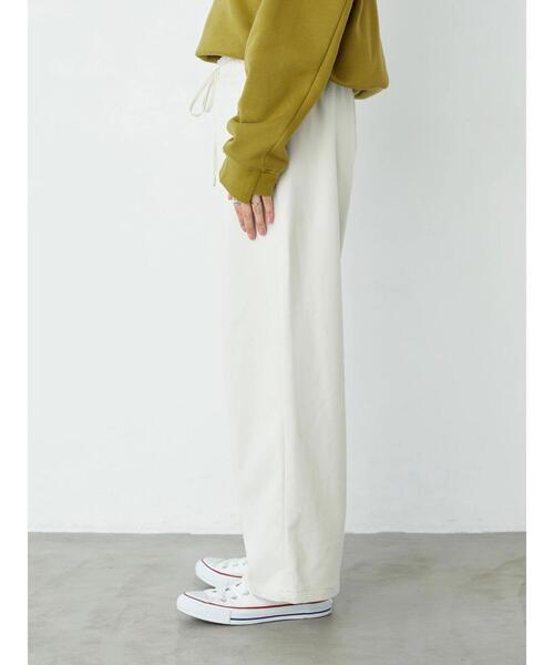 AMERICAN HOLIC（アメリカンホリック）の「ウールライクワイドパンツ　＊●（その他パンツ・レディース・チャコールグレー/ブラウン/アイボリー/ベージュ・M/L）」の11枚目の写真