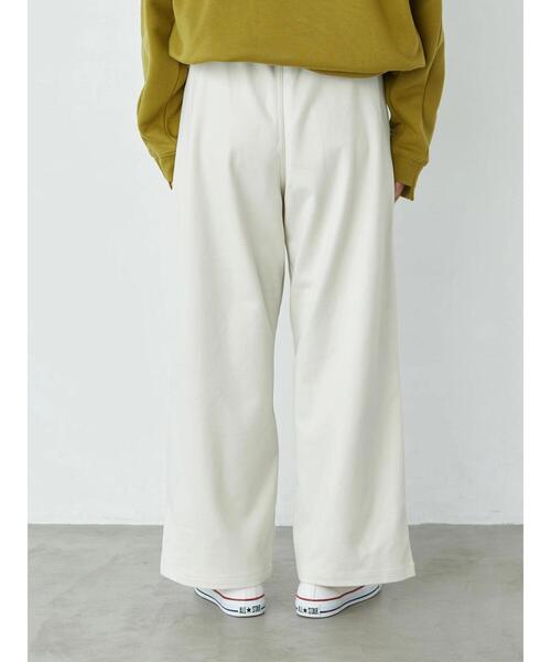 AMERICAN HOLIC（アメリカンホリック）の「ウールライクワイドパンツ　＊●（その他パンツ・レディース・チャコールグレー/ブラウン/アイボリー/ベージュ・M/L）」の12枚目の写真