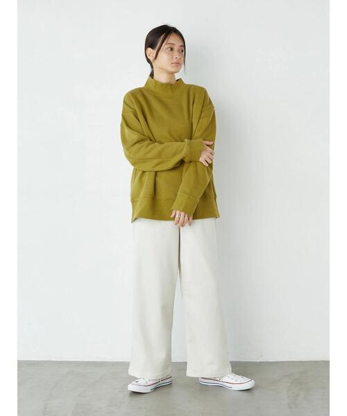 AMERICAN HOLIC（アメリカンホリック）の「ウールライクワイドパンツ　＊●（その他パンツ・レディース・チャコールグレー/ブラウン/アイボリー/ベージュ・M/L）」の13枚目の写真